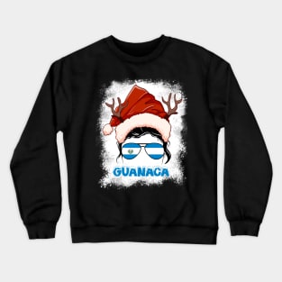 El Salvador girl, Guanaca Christmas gift , Regalo Navidad El Salvador Crewneck Sweatshirt